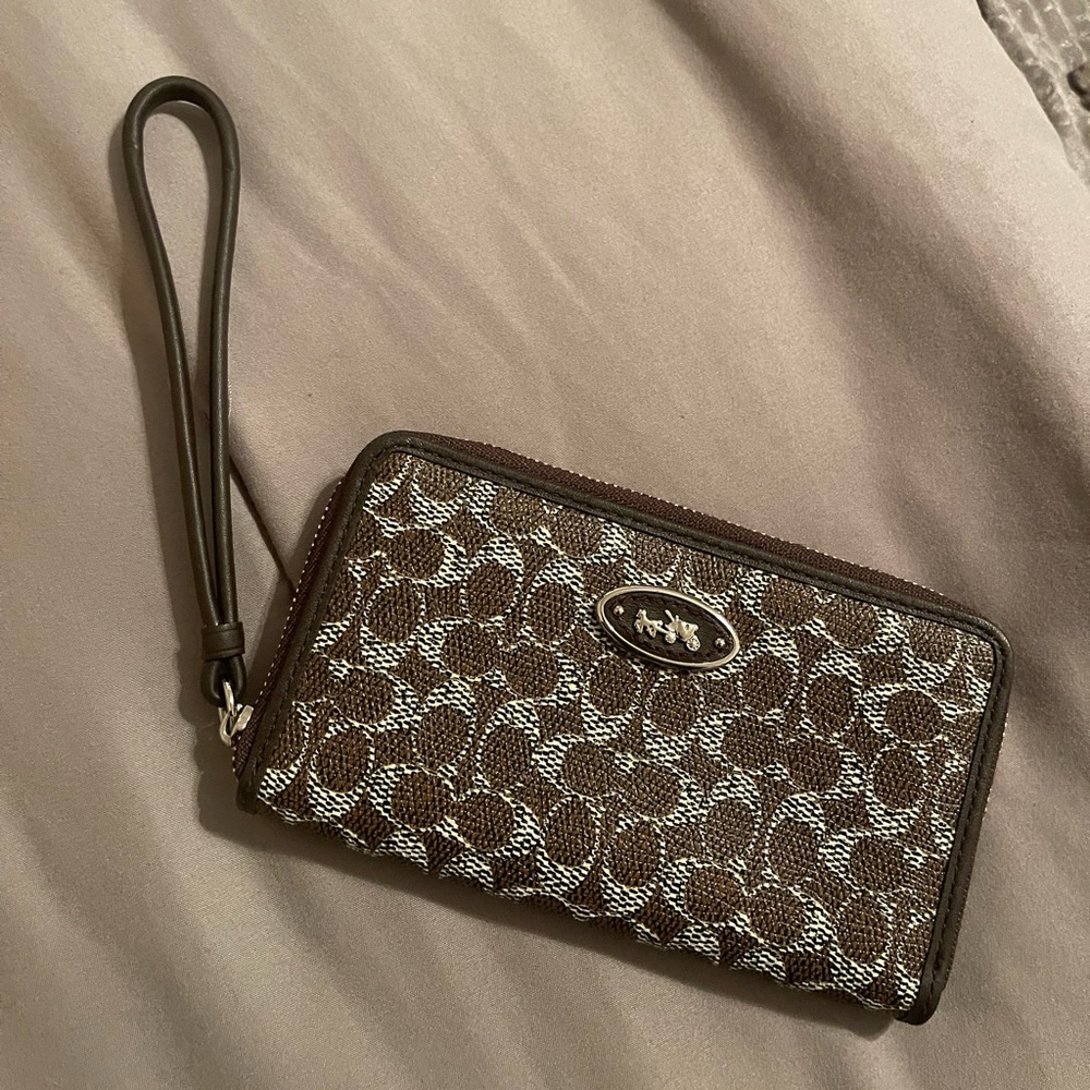 Coach wristlet